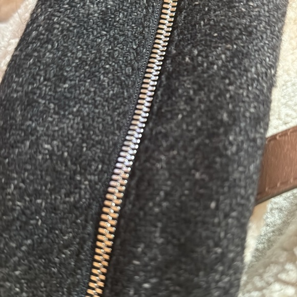 Marni Shearling Suede Brown and Cream Color Handbag Designer Luxury - Picture 4 of 8